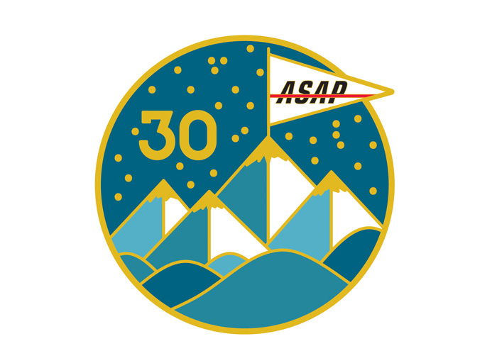 asap 30 year anniversary logo